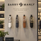 Barry Manly Auto Locking Leather Belts