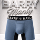 Barry Manly Blay Boxer Briefs - Blue Gray Edition