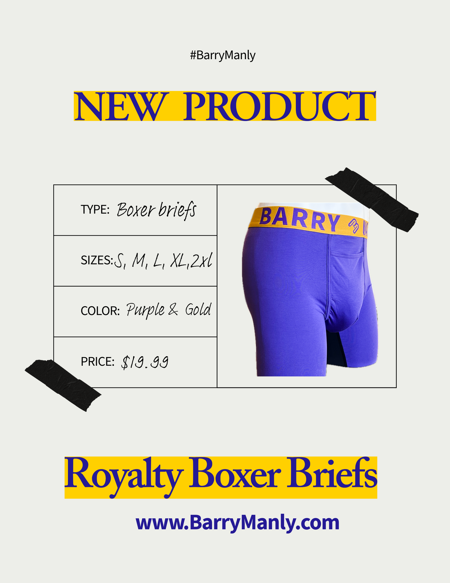 Royalty Boxers ( limited edition)