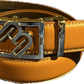 Barry Manly Auto Locking Leather Belts
